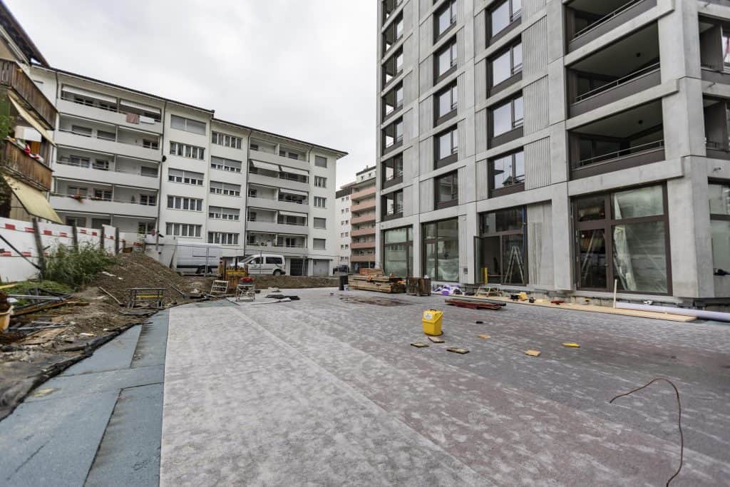 Garagendeckel beim Neuhausen Ost